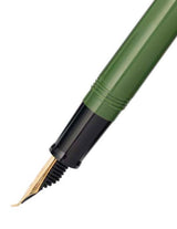 Sailor Fude De Mannen 55 degrees nib Green Fountain Pen