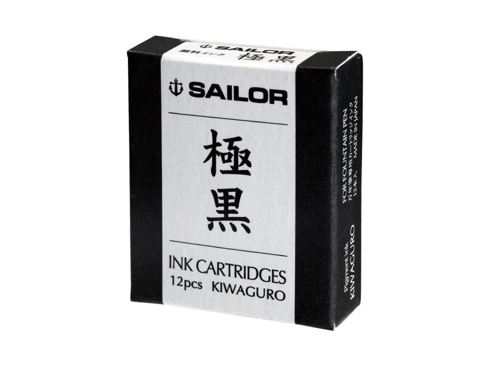 Sailor Kiwaguro Ink Cartridges - pack of 12