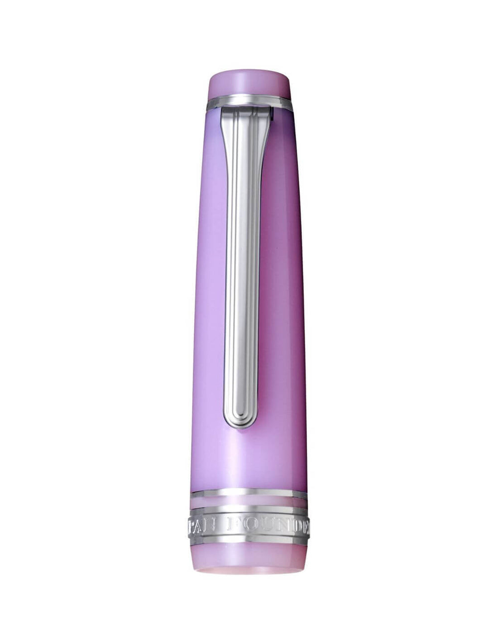SAILOR PROFESSIONAL GEAR SLIM Purple 万年筆 Sailor Professional Gear Slim Silver Fountain Pen, Metallic