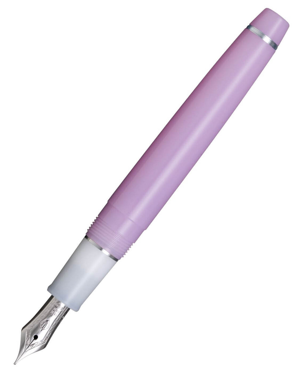 SAILOR PROFESSIONAL GEAR SLIM Purple 万年筆 Sailor Professional Gear Slim Silver Fountain Pen, Metallic
