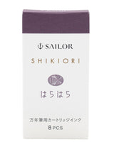 Sailor Shikori Ink Cartridges - Box of 8
