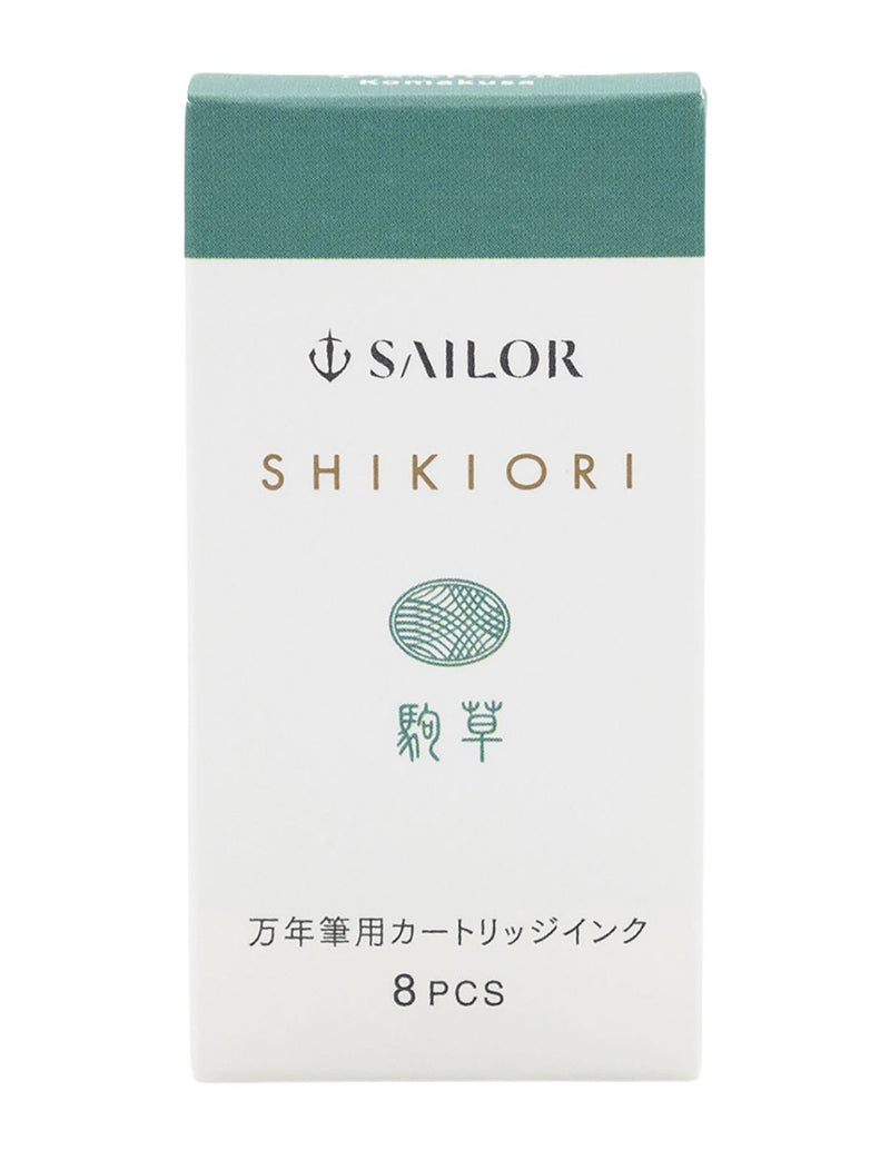 Sailor Shikori Ink Cartridges - Box of 8