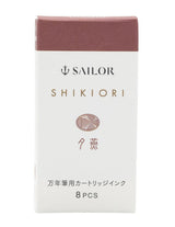 Sailor Shikori Ink Cartridges - Box of 8