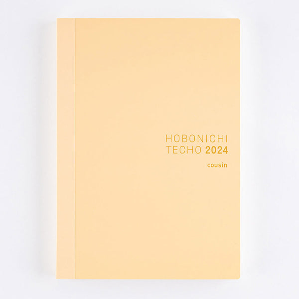 Hobonichi Techo Weeks Cover Liberty Fabrics: Hollyhocks (Orange)