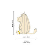 Lovi Moomin Snorkmaiden 9cm - 3D Wooden Figure