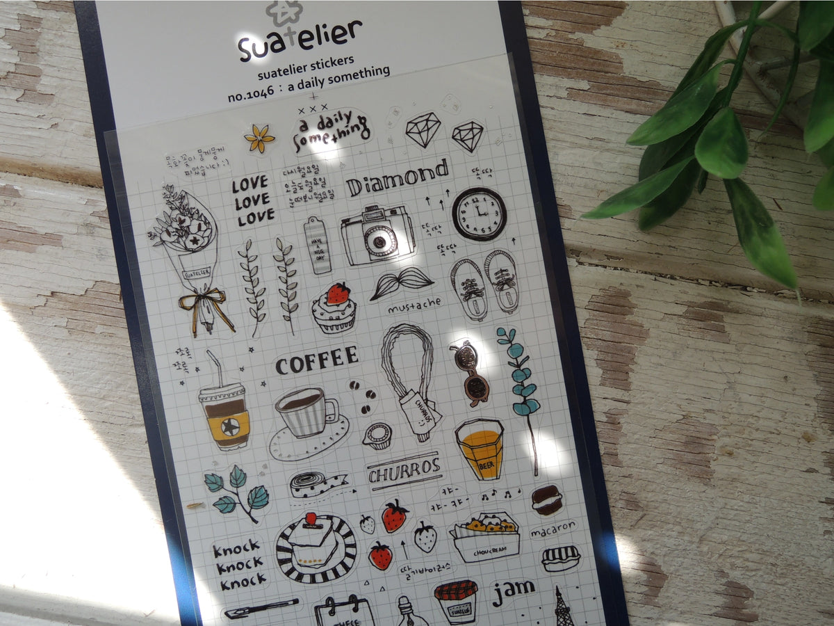Suatelier Stickers no. 1046 a daily something