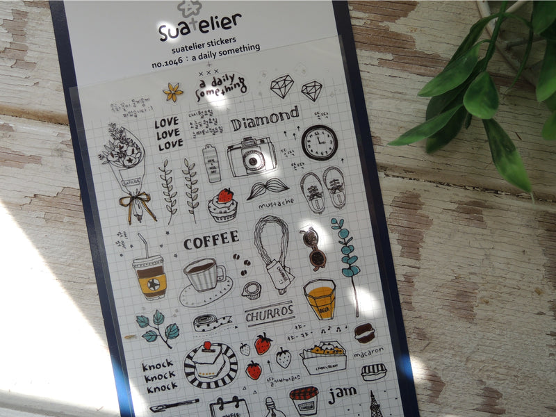 Suatelier Stickers no. 1046 a daily something