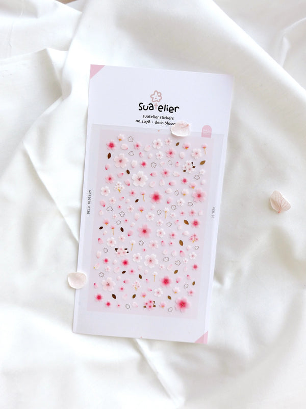 Suatelier Stickers no. 1078 deco blossom