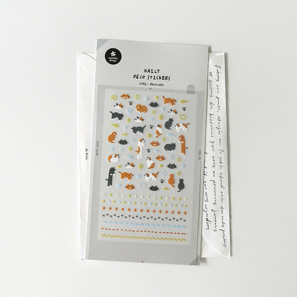 Suatelier Stickers no. 1185 deco cats