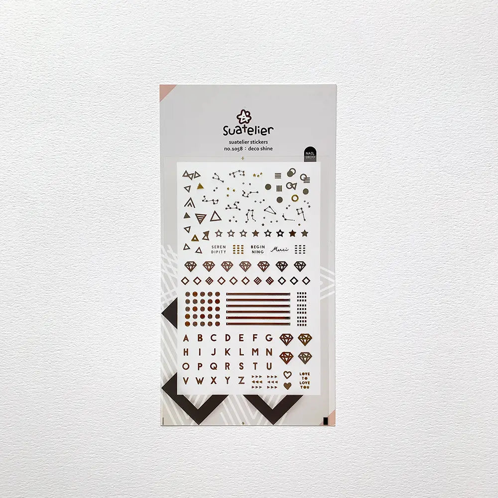 Suatelier Stickers no. 1058 deco shine
