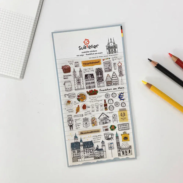 Suatelier Stickers no. 1032 frankfurt am main