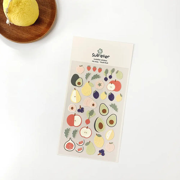 Suatelier Stickers no. 1074 fresh fruit