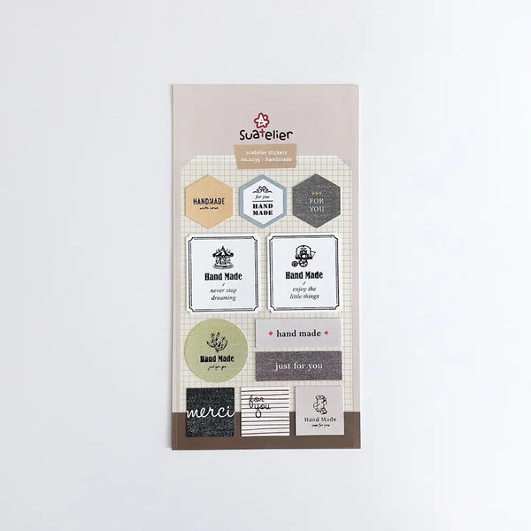 Suatelier Stickers no. 1035 handmade