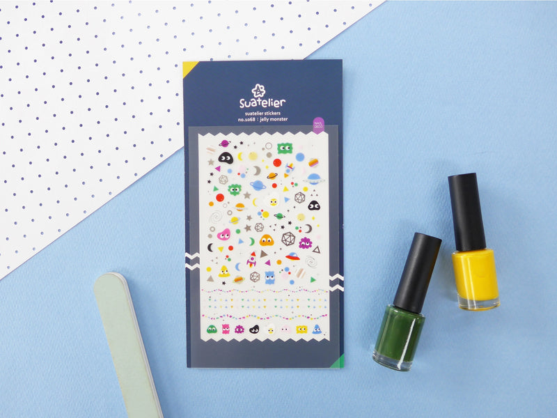 Suatelier Stickers no. 1068 jelly monster