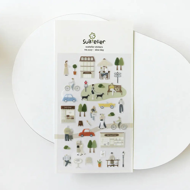 Suatelier Stickers no. 1127 slow day