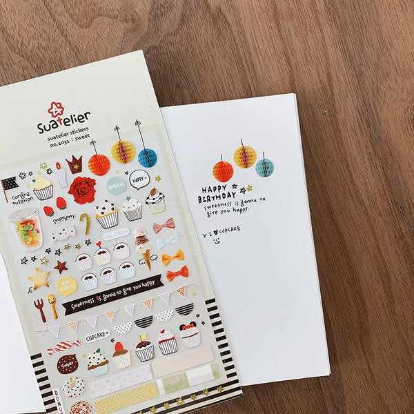 Suatelier Stickers no. 1031 sweet