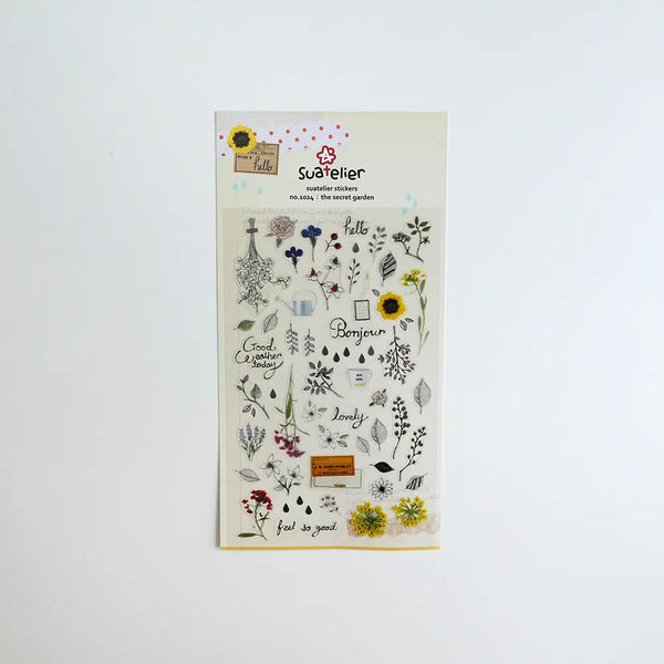 Suatelier Stickers no. 1024 the secret garden