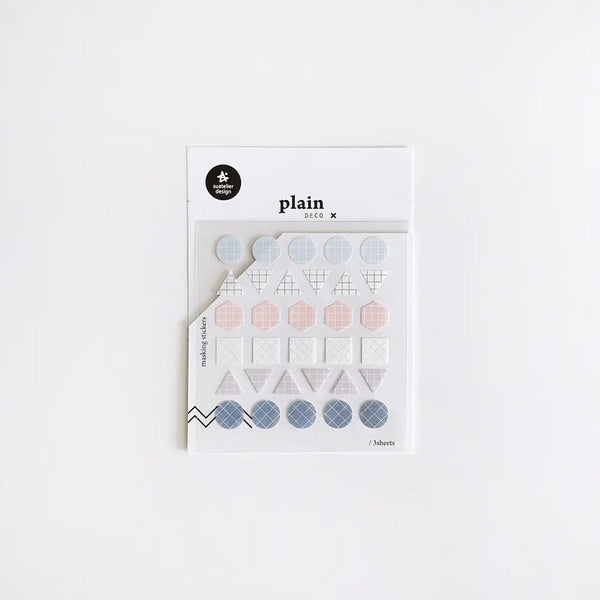 Suatelier Stickers Plain 07 Deco No 1611