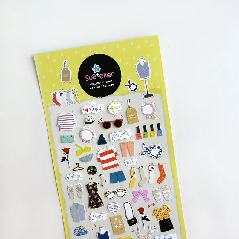 Suatelier Stickers no. 1003 favorite