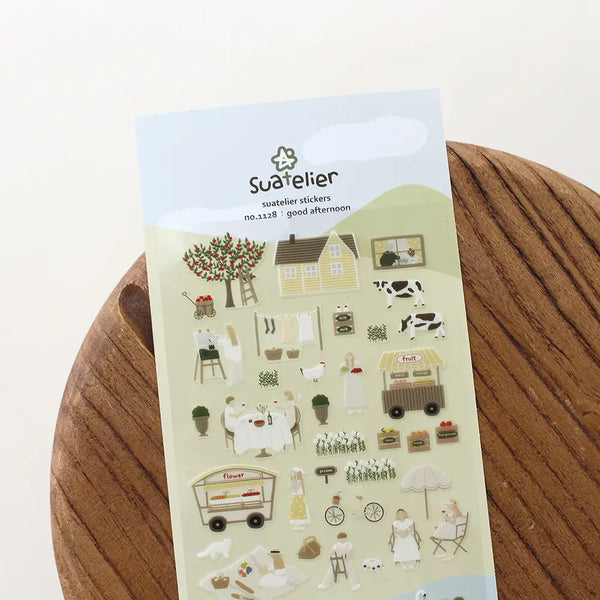 Suatelier Stickers no. 1128 good afternoon
