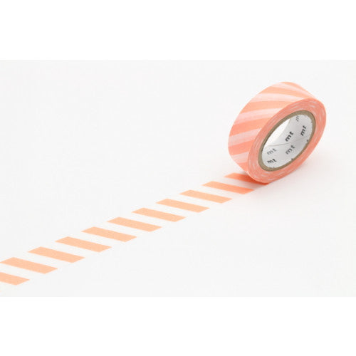 MT Stripe Salmon Pink Tape
