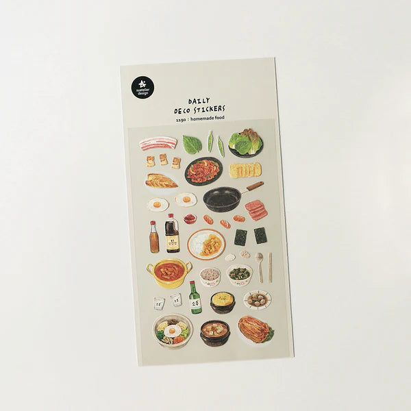Suatelier Stickers no. 1190 homemade food