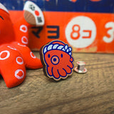 Lil Tako Octopus Wooden Pin Badge