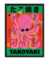 Jolly Awesome -  Takoyaki Art Print - A4 Size