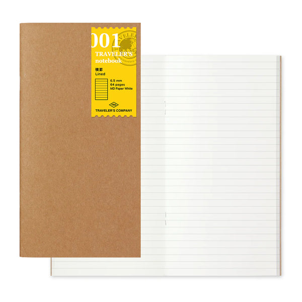 Traveler's Company Notebook Refill 001 Lined