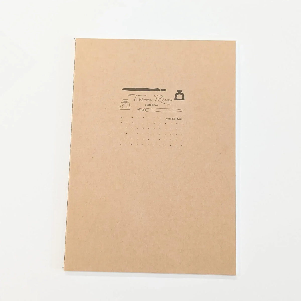 Tomoe River Paper 52gsm A5 Kraft Cover Notebook Dot Grid