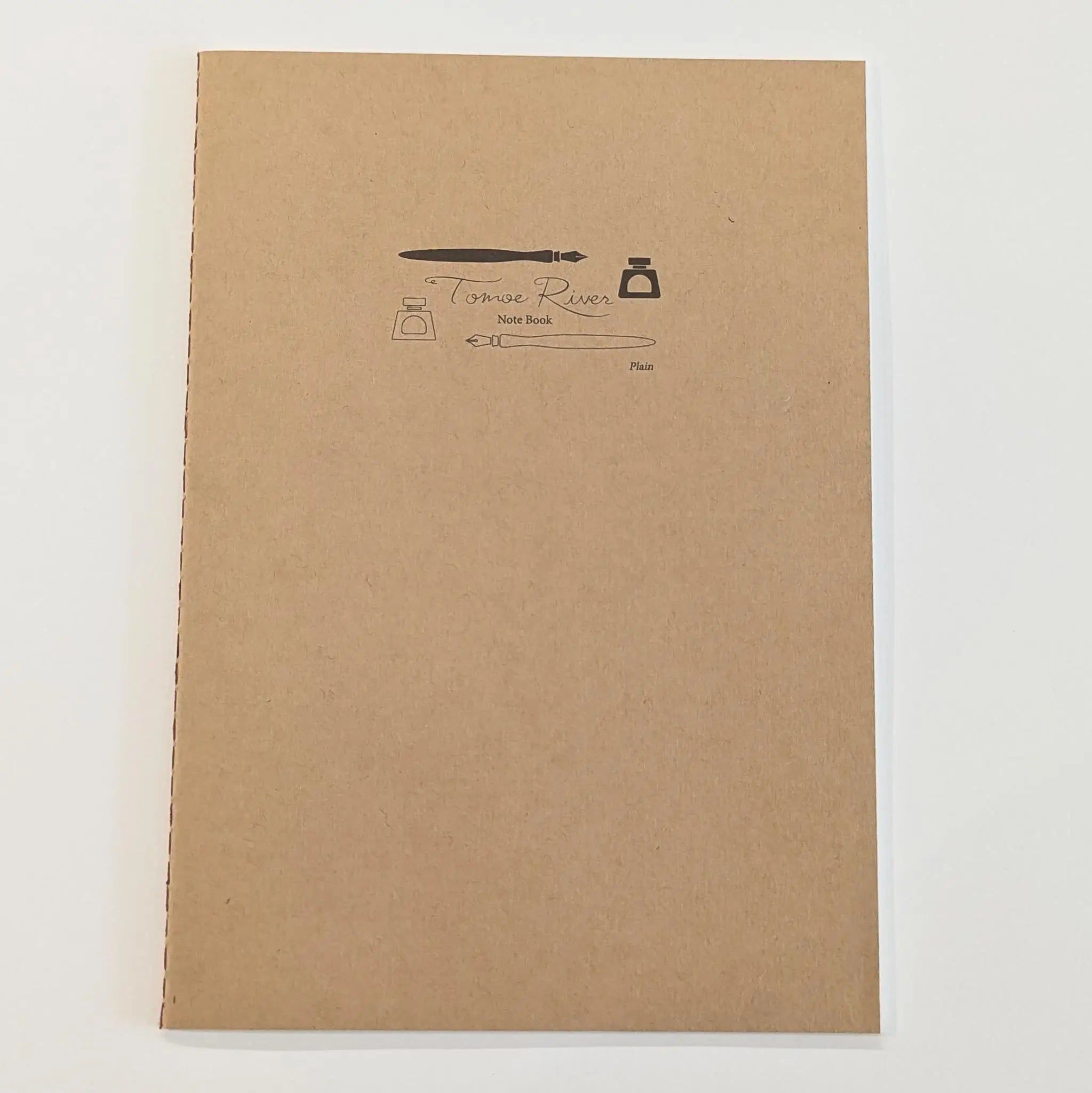 Tomoe River Paper 52gsm A5 Kraft Cover Notebook Plain, £5.95