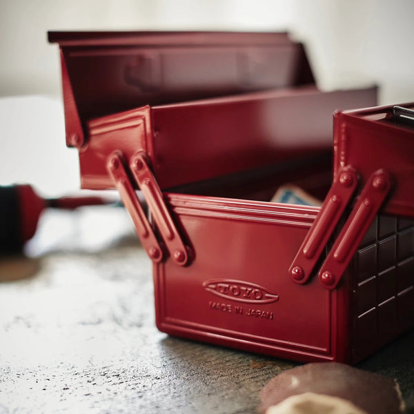 Toyo Steel Cantilever Toolbox ST-350 Red