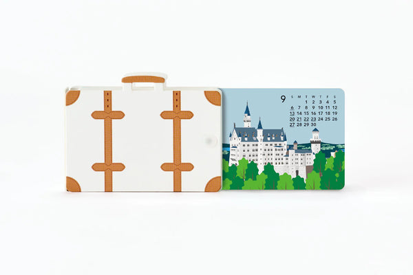 Good Morning Travel 2026 3D Desk Calendar