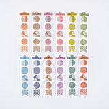 Hobonichi - TSUKI no IRO: Bookmark-Style Foil Pressed Stickers