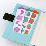 Hobonichi - TSUKI no IRO: Bookmark-Style Foil Pressed Stickers