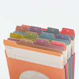 Hobonichi - TSUKI no IRO: 12 Month Index Pockets