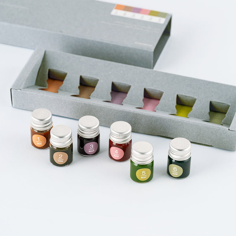 工芸品 Invisible ink TOKURI Kakimori x TSUKI no IRO: Mini Ink Bottle Set, $76.55