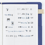 Hobonichi - Collect & Collage: Daily Memories - Rotating Stamp