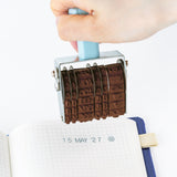 Hobonichi - Collect & Collage: Daily Memories - Rotating Stamp