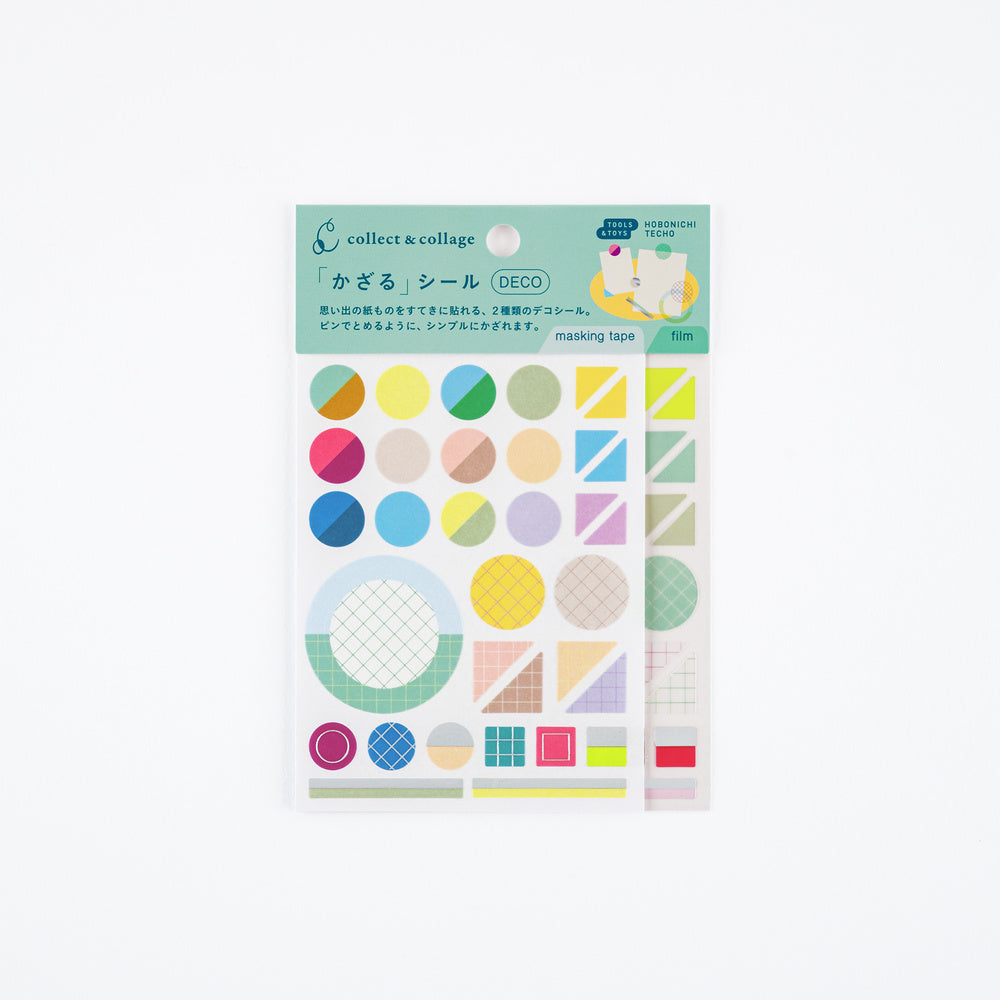 Hobonichi - Collect & Collage: Collage Stickers (Deco)