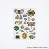 Hobonichi - V&A Series: Almost Actual-Size Jewellery Stickers