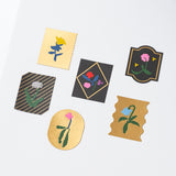 Hobonichi - Yoshie Watanabe: Foil-Stamped Stickers (Petit Bloom)