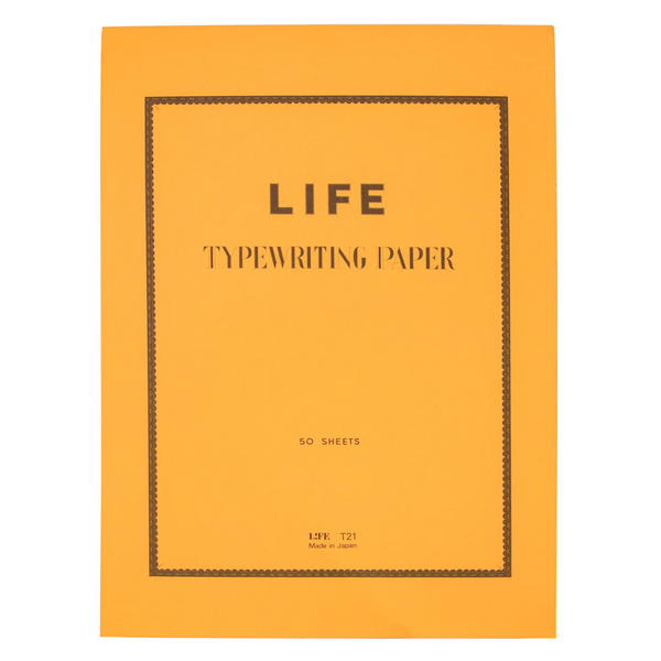 Life Typewriter A4 Paper Pad