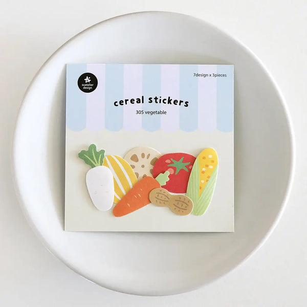 Suatelier Cereal Stickers 305 vegetable