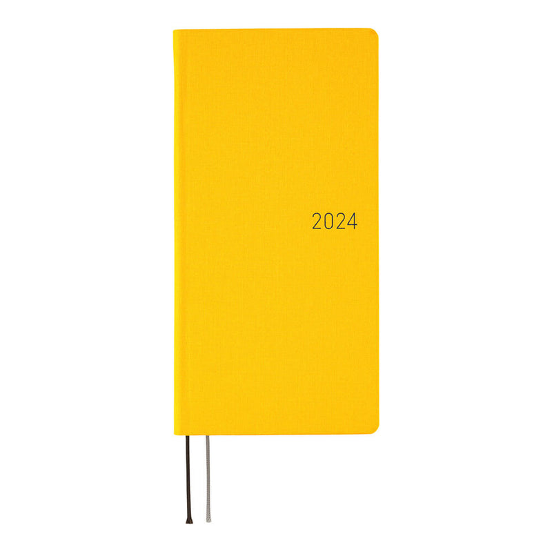 Hobonichi Weeks English 2024 Poppin Yellow