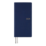 Hobonichi Weeks English 2024 Deep Navy