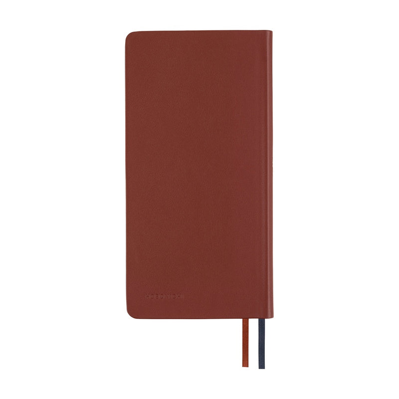 Hobonichi Weeks 2026 Leather: Wine Brown (January Start)