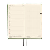 Hobonichi Weeks 2026 Colours: Antique Green (January Start)