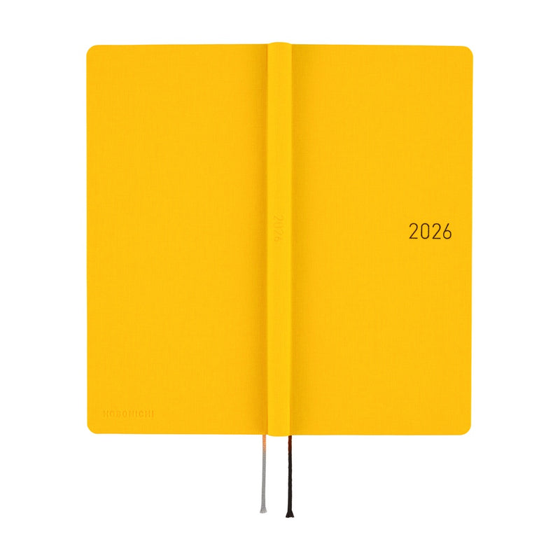 Hobonichi Weeks 2026 Colours: Full Moon Yellow (January Start)