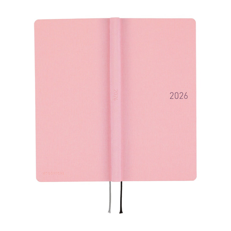 Hobonichi Weeks 2026 Colours: Strawberry Milk (January Start)